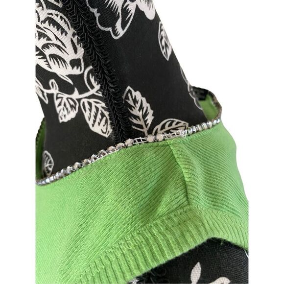 Nwt Assoluto Rhinestone Ribbed Tank Top Embellished - Picture 5 of 14